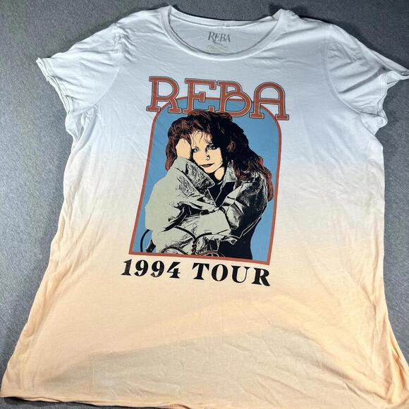 Reba 1994 Tour Graphic T-Shirt Woman’s Size 2 - Picture 1 of 6